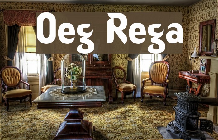 Oregon Regular Font examples