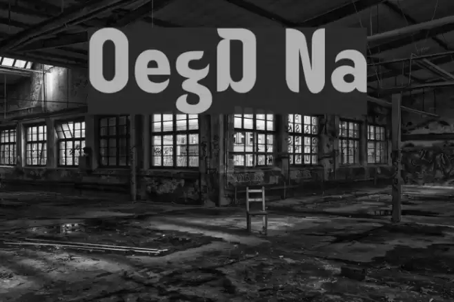 OregonDry Normal Шрифта examples