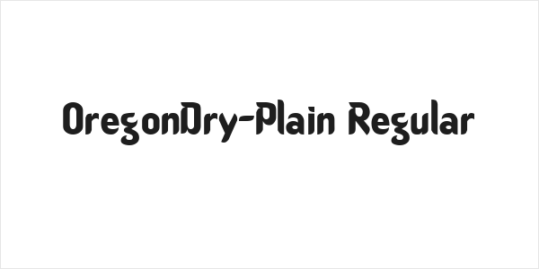 OregonDry-Plain Regular Logo