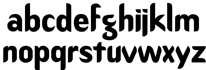 OregonDry-Plain Regular Font LOWERCASE