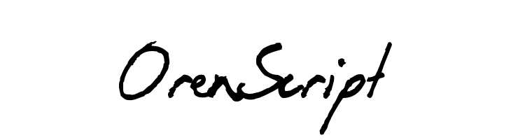 OrenScript  لخطوط تنزيل