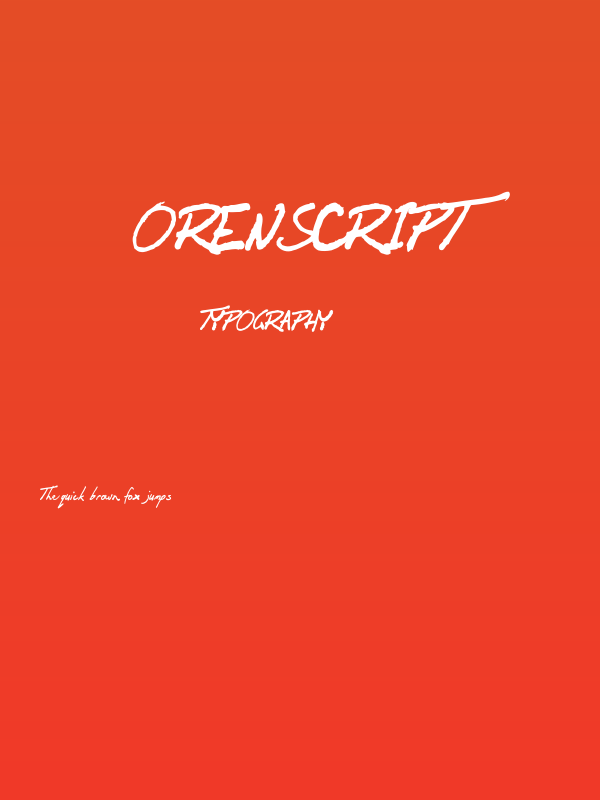 OrenScript Poster