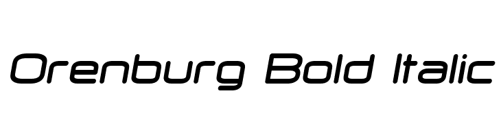 Orenburg Bold Italic  les polices de caractères gratuit tlcharger
