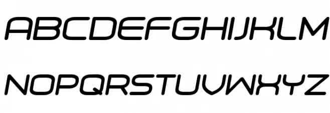Orenburg Bold Italic خط أحرف كبيرة