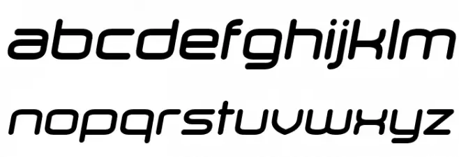 Orenburg Bold Italic Fuentes MINÚSCULAS