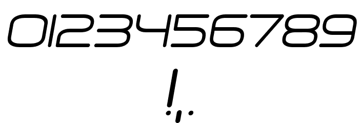 Orenburg Italic Font OTHER CHARS