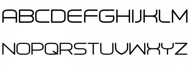 Orenburg Regular Font UPPERCASE