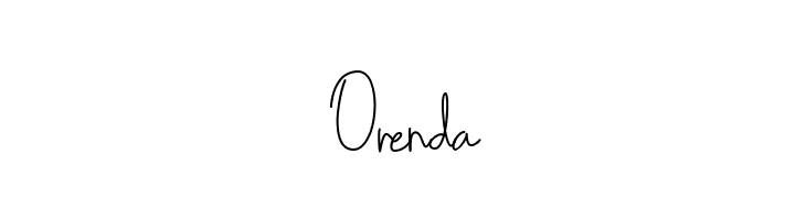 Orenda  font caratteri gratis