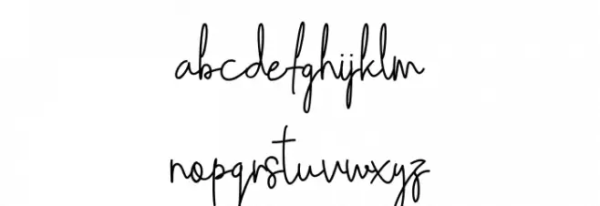 Orenda Caratteri MINUSCOLO