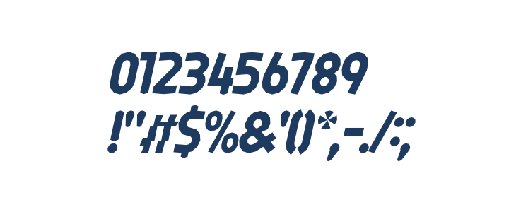 Oreta Italic Other Characters