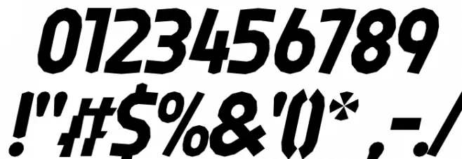 Oreta Italic Font OTHER CHARS