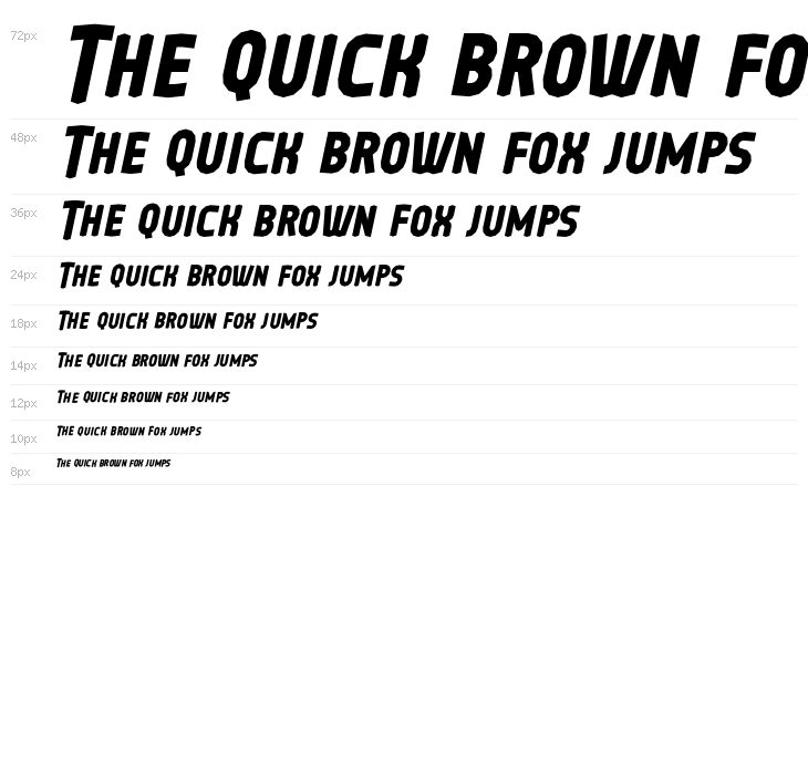 Oreta Italic Waterfall