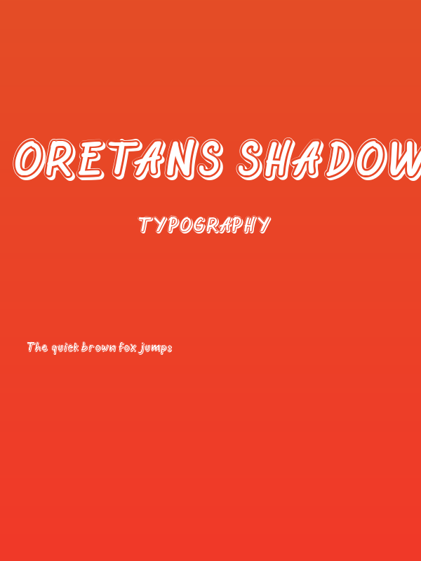 Oretans Shadow Poster