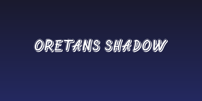 Oretans Shadow Social Header