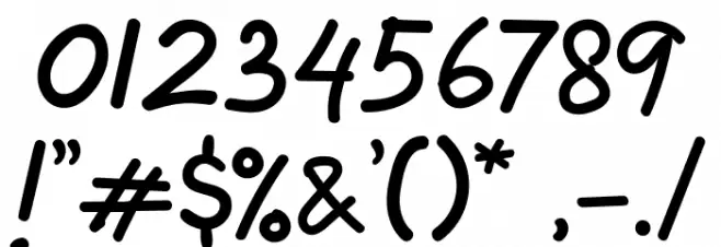 Oretans Font OTHER CHARS