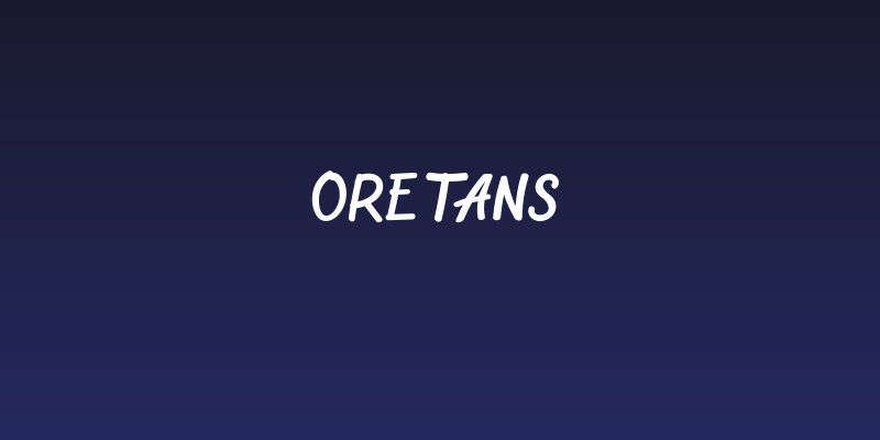 Oretans Social Header