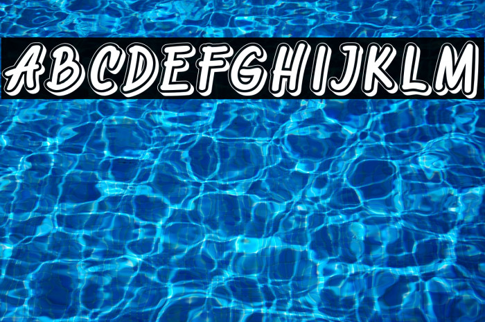 OretansShadow Font examples