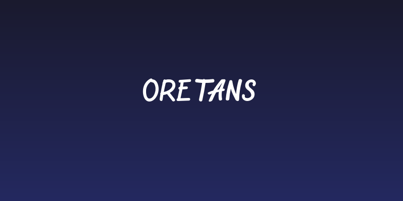 Oretans Social Header