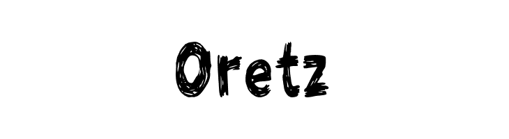 Oretz  Скачать бесплатные шрифты