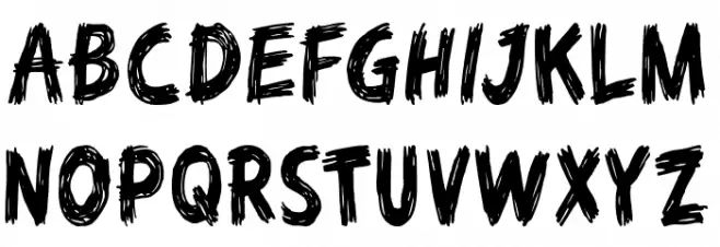Oretz Schriftart Groß