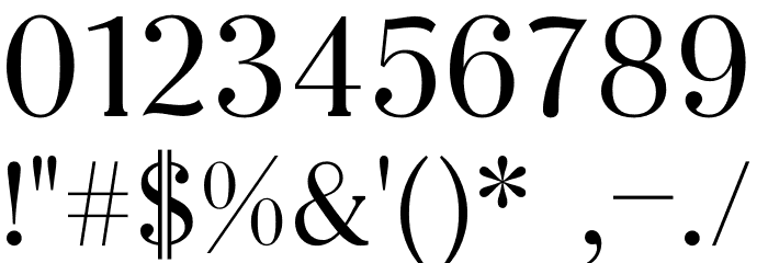 Orffela Font OTHER CHARS