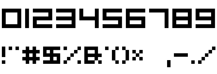 Org_v01 Font OTHER CHARS