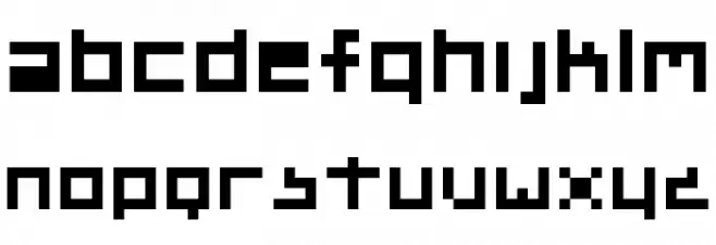 Org_v01 Schriftart Kleinbuchstaben