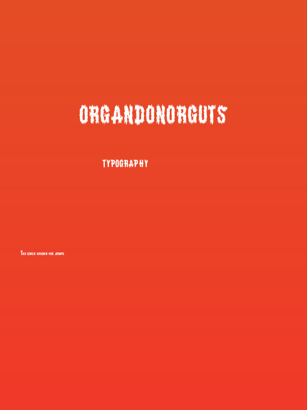 OrganDonorGuts Poster