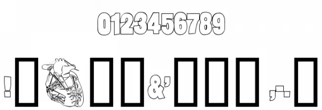 OrganDonorSkin Font OTHER CHARS