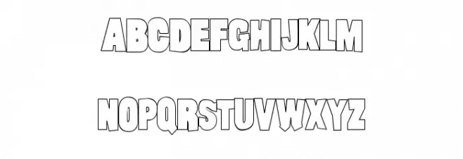 OrganDonorSkin Font LOWERCASE