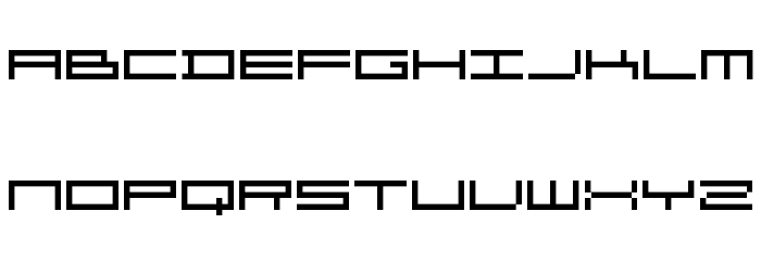 Organ Font LOWERCASE