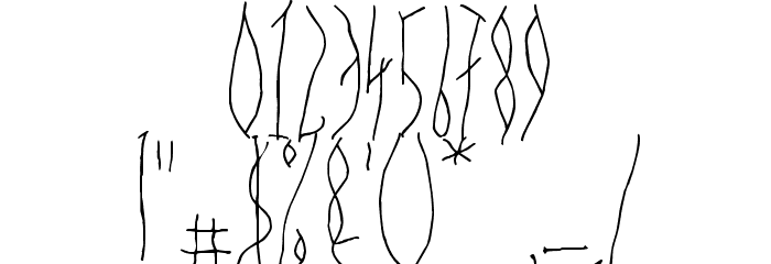 Organic Disease Font OTHER CHARS