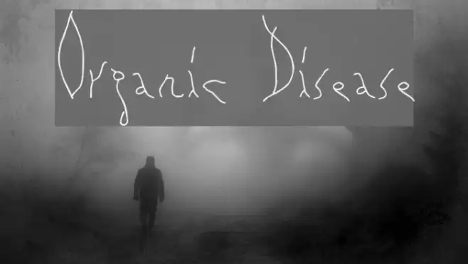 Organic Disease Font examples