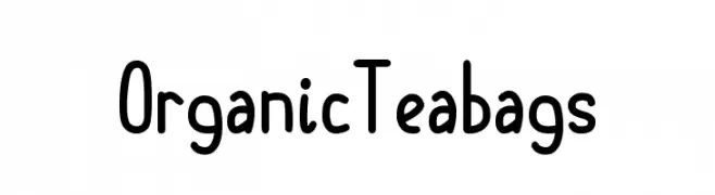 Organic Teabags  Frei Schriftart Herunterladen