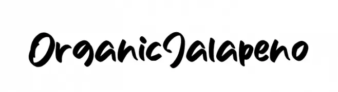 OrganicJalapeno  Fuentes Gratis Descargar