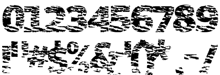 OrganicNature Font OTHER CHARS