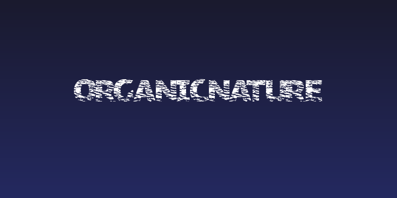 OrganicNature Social Header