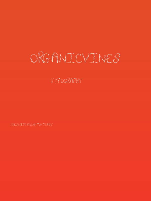 OrganicVines Poster
