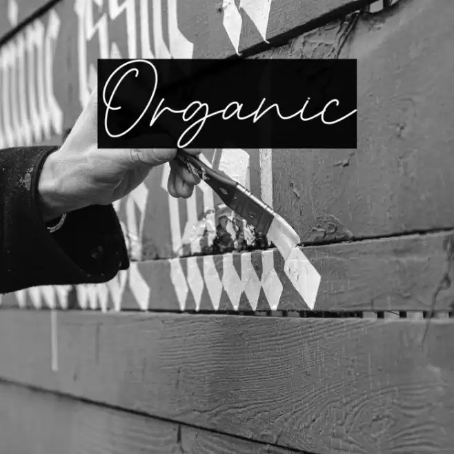 Organic Font examples