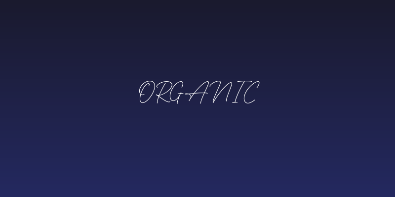 Organic Social Header