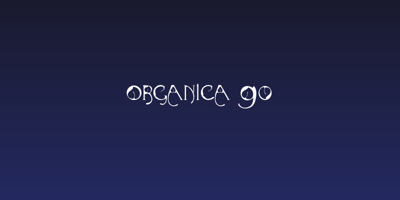 Organica 90 Social Header