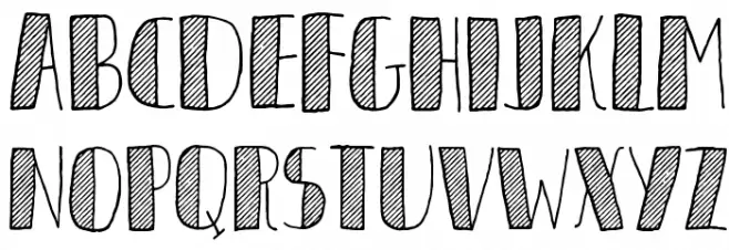 OrganiqueDEMO Font Litere mari