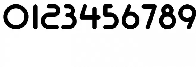 Organo Font OTHER CHARS
