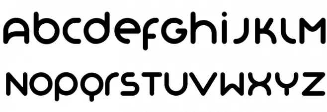 Organo Font LOWERCASE