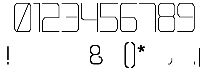 Orgasmo Font OTHER CHARS