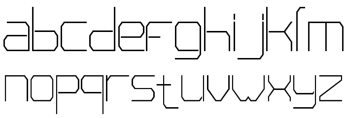 Orgasmo Font LOWERCASE