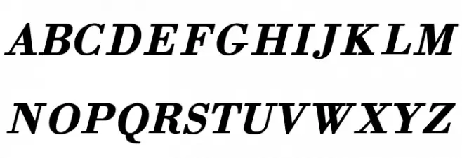 Orgreave Bold Italic Fuentes MAYÚSCULAS