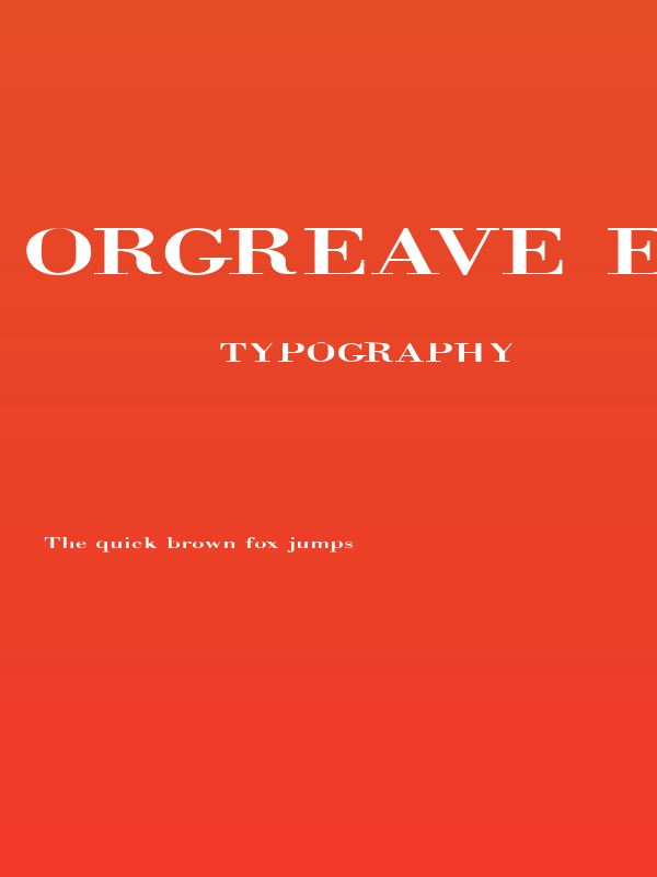 Orgreave Extended Normal Poster