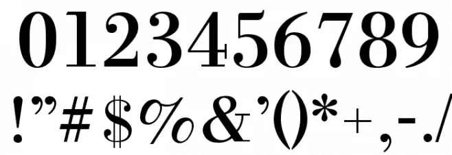 Orgreave Font OTHER CHARS