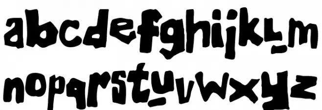 Orgy Caratteri MINUSCOLO